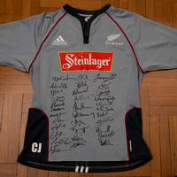 New Zealand Training Shirt - 2007 RWC - Chris Jack