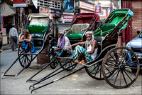Rickshaw Pullers - Kolkata