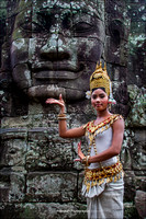 Apsara - The Bayon, Angkor, Cambodia