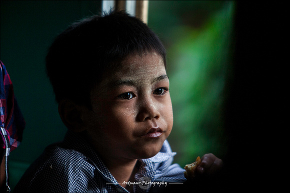 Yangon - Boy On Train