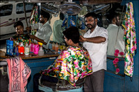 Street barber - Mumbai